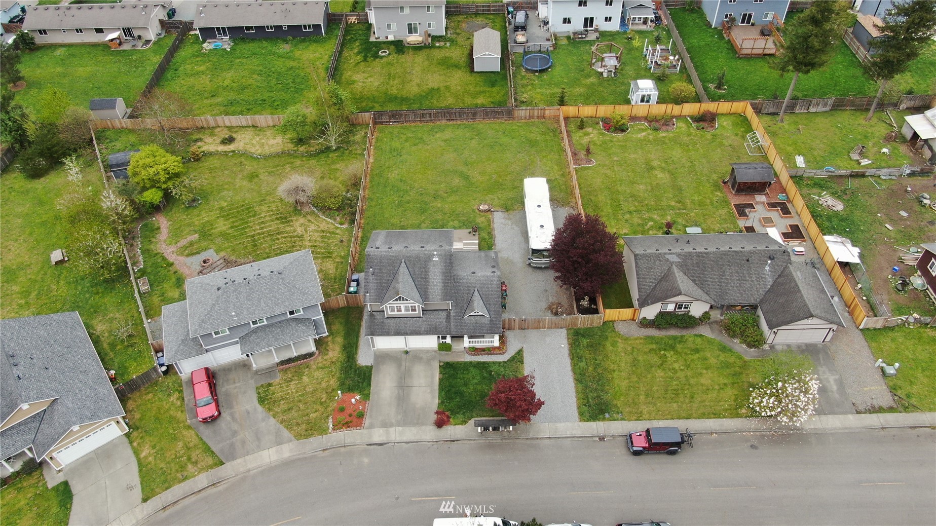 234 17th Street Gold Bar, WA 98251 - Photo 24 of 25 an aerial view of a houses with outdoor space