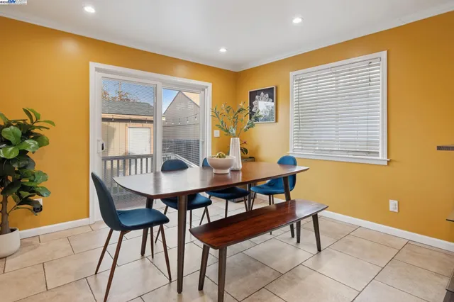 a workspace with furniture and wooden floor