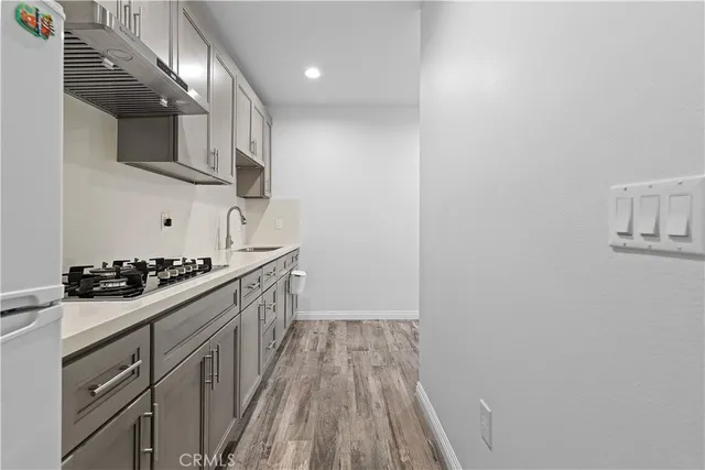 a workspace with furniture and a window