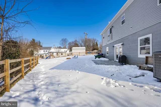 a view of outdoor space with seating area