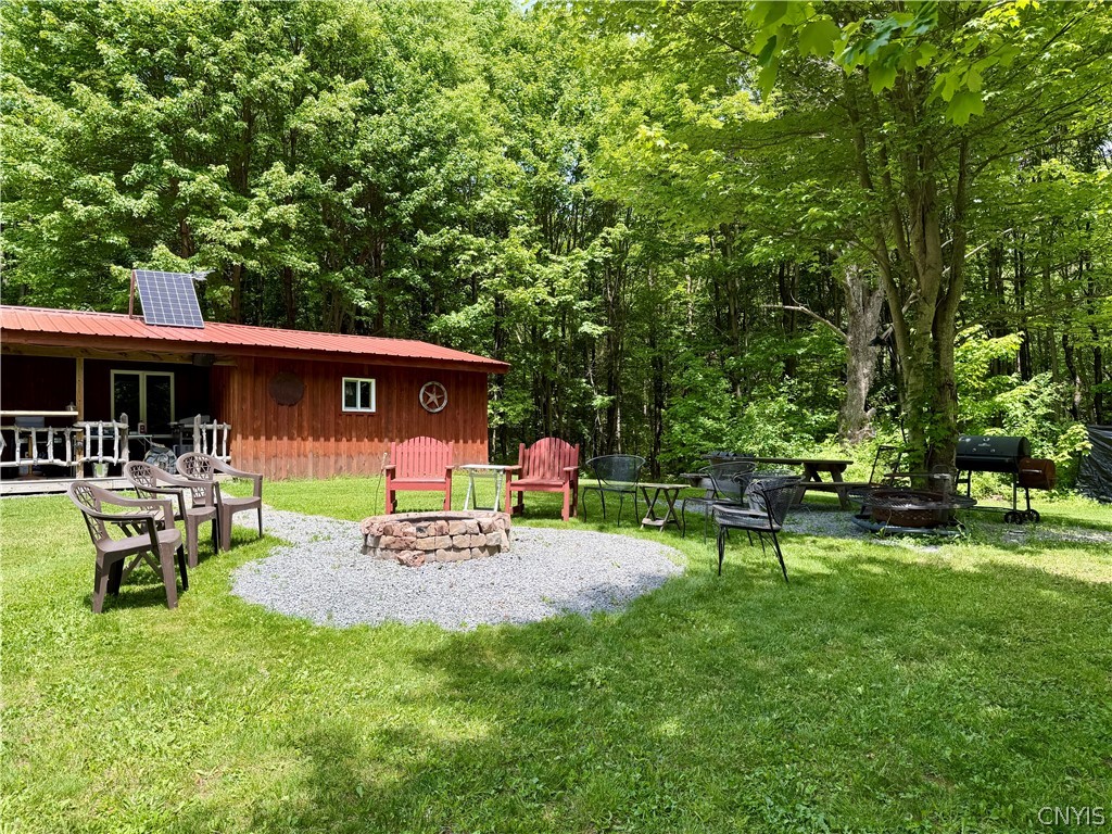 6229 Isenecker Road Leyden, NY 13309 - Photo 23 of 44 Front Yard Fire Pit Area