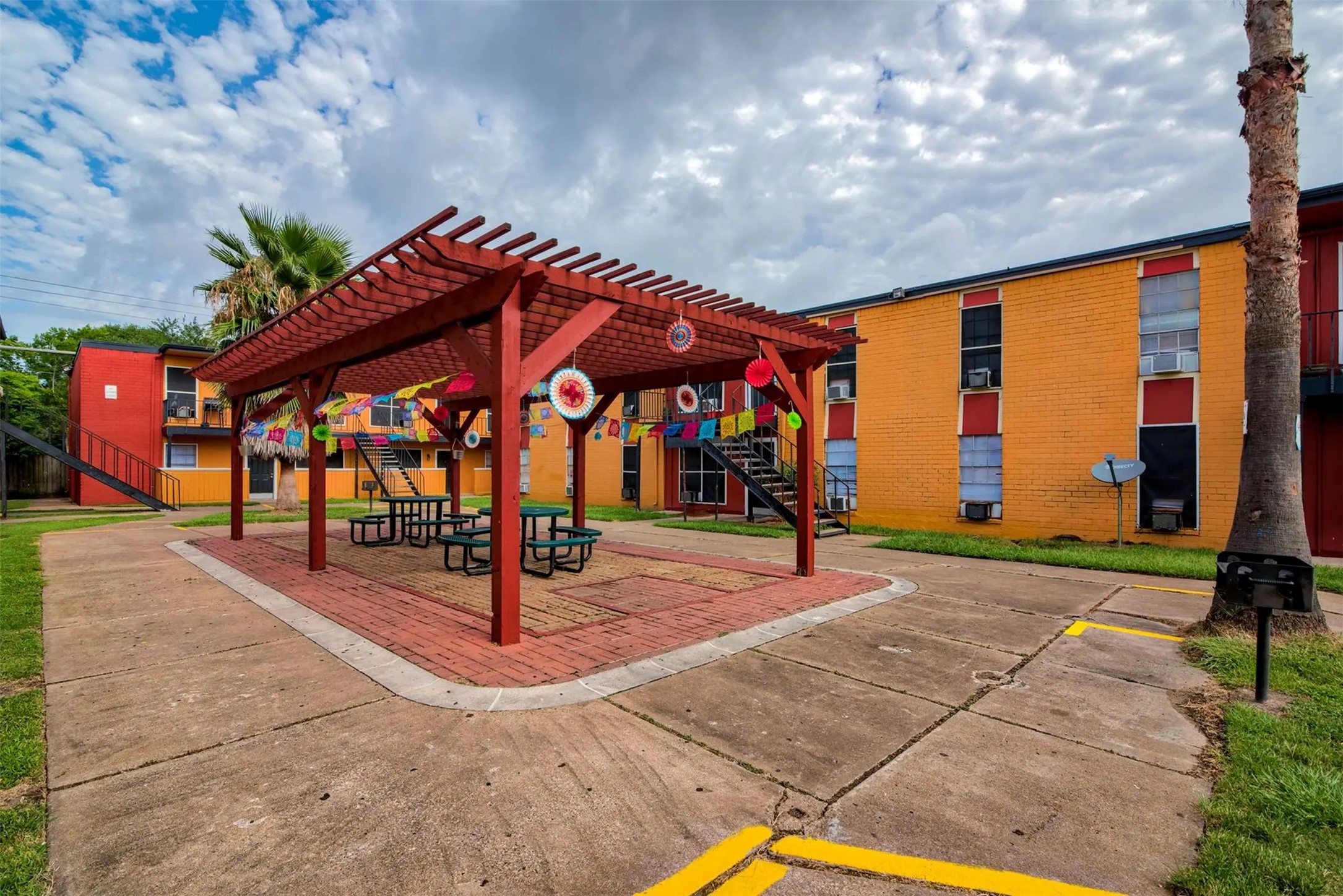 a view of outdoor space with patio