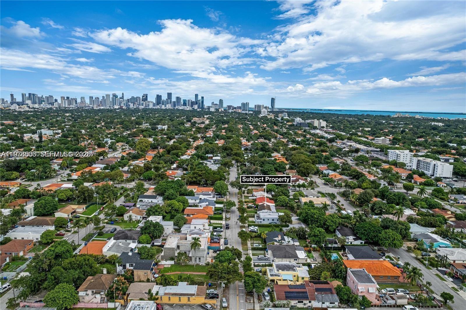 2520 Southwest 20th Street, Unit 1 Miami, FL 33145 - Photo 3 of 16 an aerial view of a city