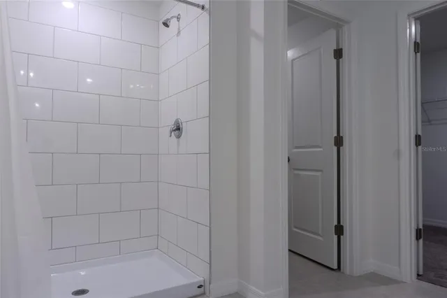 a bathroom with a toilet