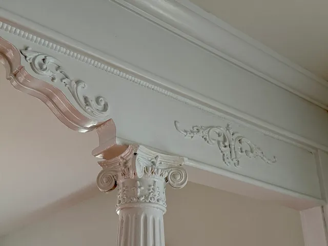 a close view of utility racks