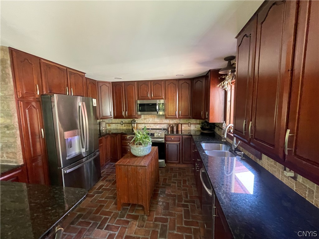 Updated Kitchen with granite countertops