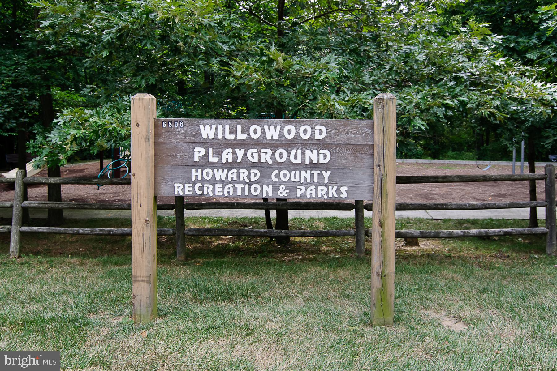 6342 Arbor Way Elkridge, MD 21075 - Photo 30 of 38 a sign on the side of the park