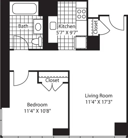 $3,048 | 111 Lawrence Street, Unit 50B | Downtown Brooklyn