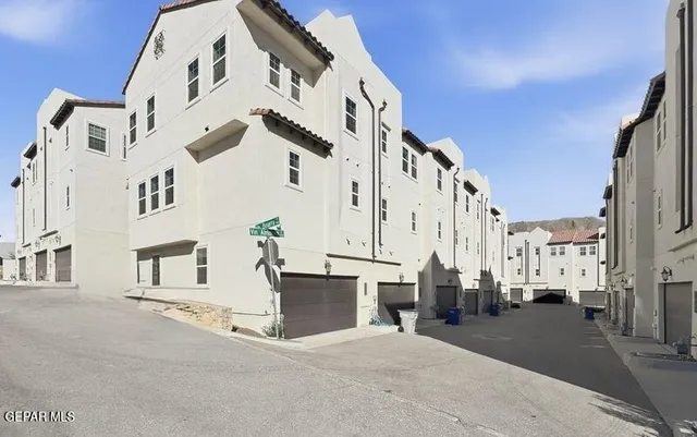 a view of a building with many windows