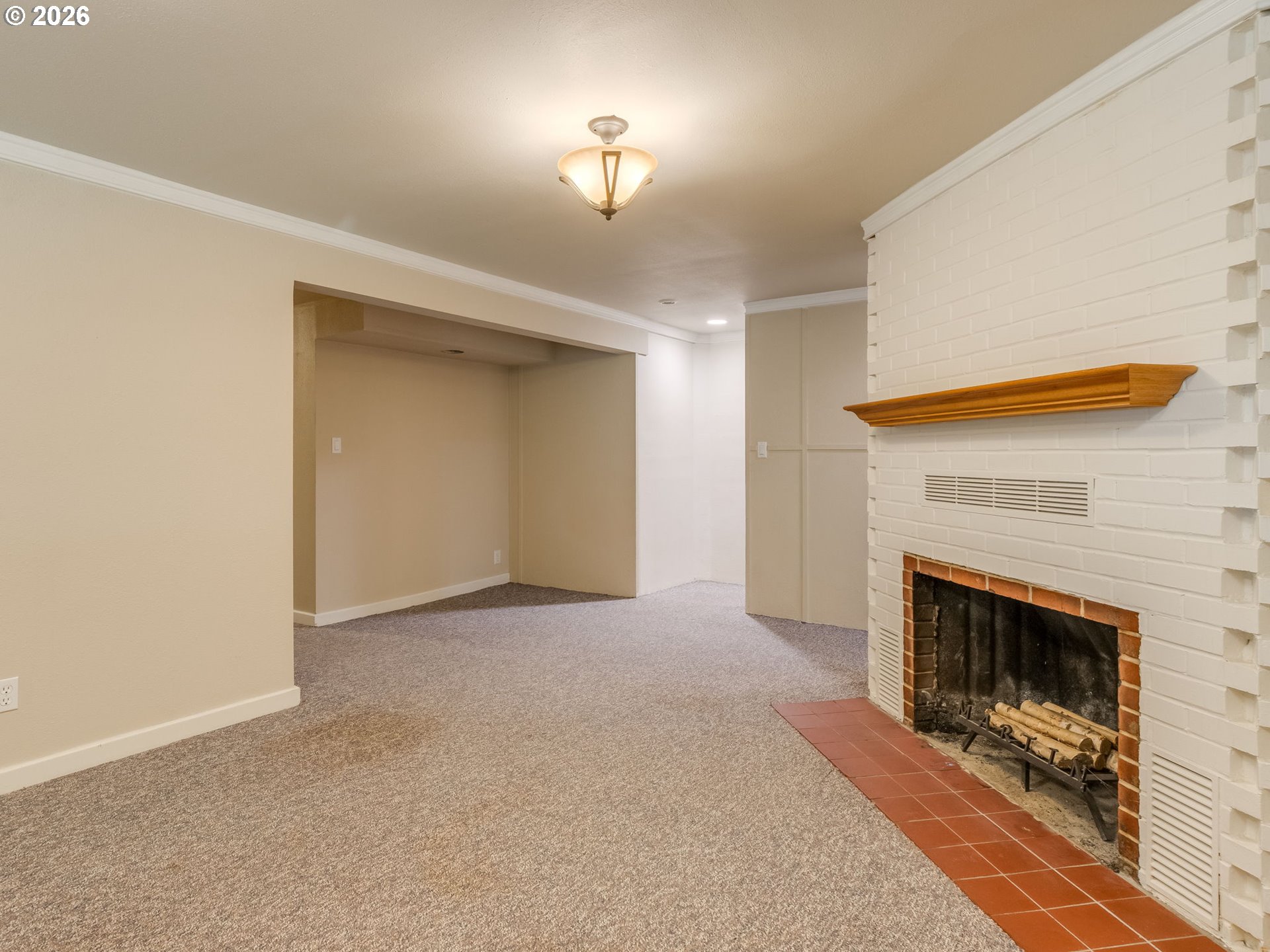 48140 Southeast Linhart Butte Road Sandy, OR 97055 - Photo 34 of 47 a view of a livingroom with a fireplace and a window