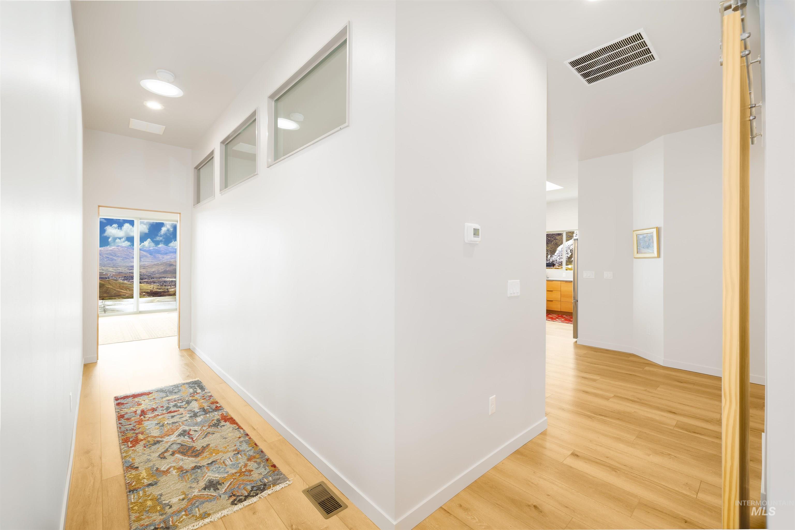 170 Summit Ridge Road Horseshoe Bend, ID 83629 - Photo 15 of 50 Corridor featuring light wood finished floors and recessed lighting