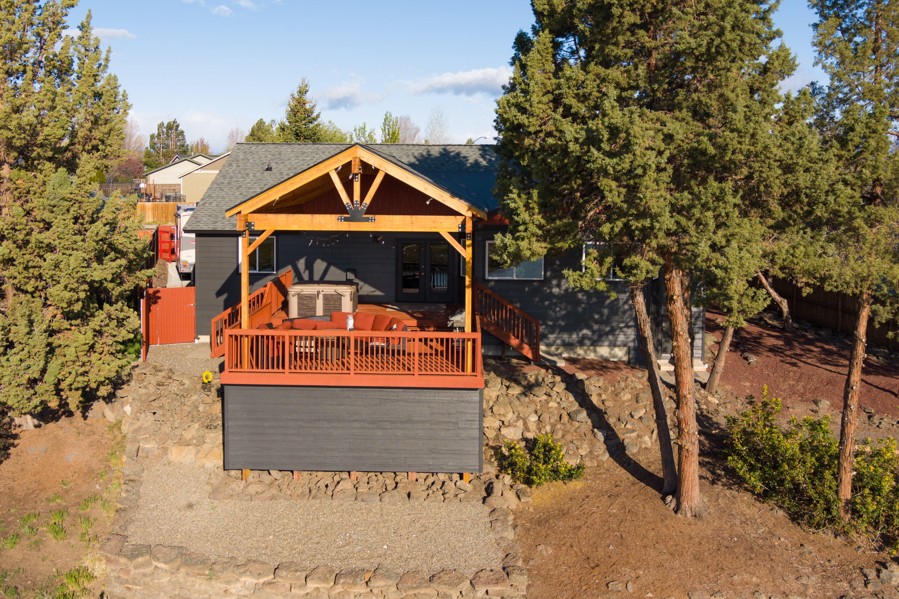 1170 Southwest Rimrock Way Redmond, OR 97756 - Photo 8 of 42 The covered back deck