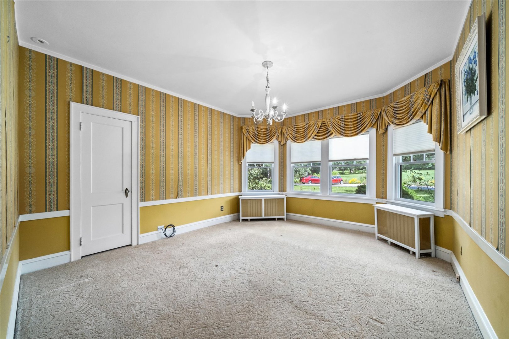 37-w025 Crane Road St. Charles, IL 60174 - Photo 16 of 32 a view of an empty room with window pool chandelier