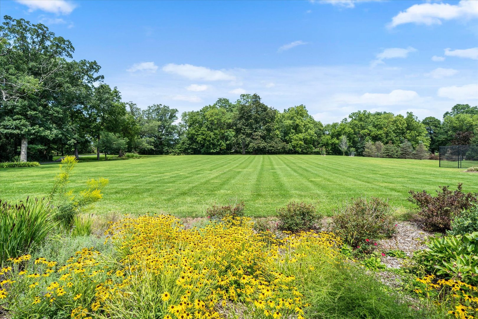 37-w025 Crane Road St. Charles, IL 60174 - Photo 28 of 32 a view of a big yard with swimming pool and green space
