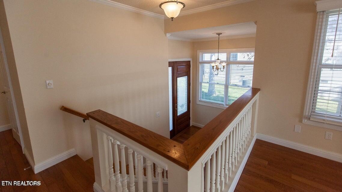 275 Hawthorn Loop Crossville, TN 38555 - Photo 29 of 59 a view of staircase with railing and white walls