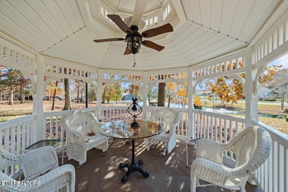 275 Hawthorn Loop Crossville, TN 38555 - Photo 55 of 59 a view of a dining room with furniture window and outside view