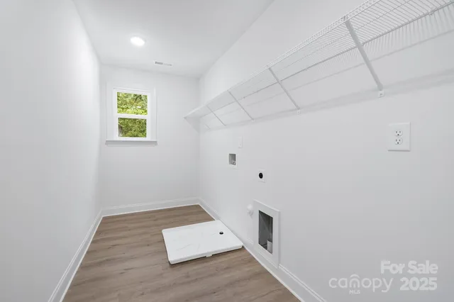 a backyard of a house