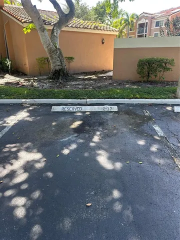 a view of a closet area