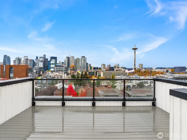 a view of outdoor space with seating