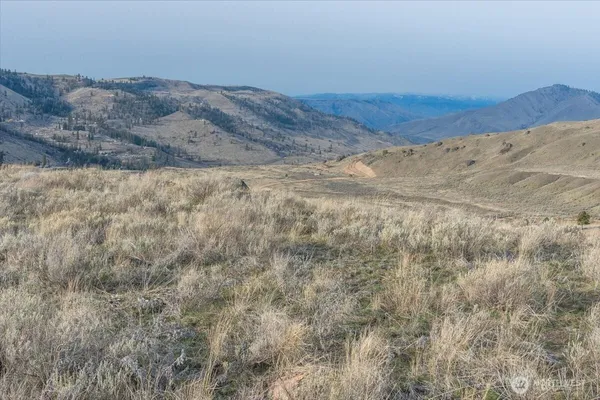 a view of mountains in the distance