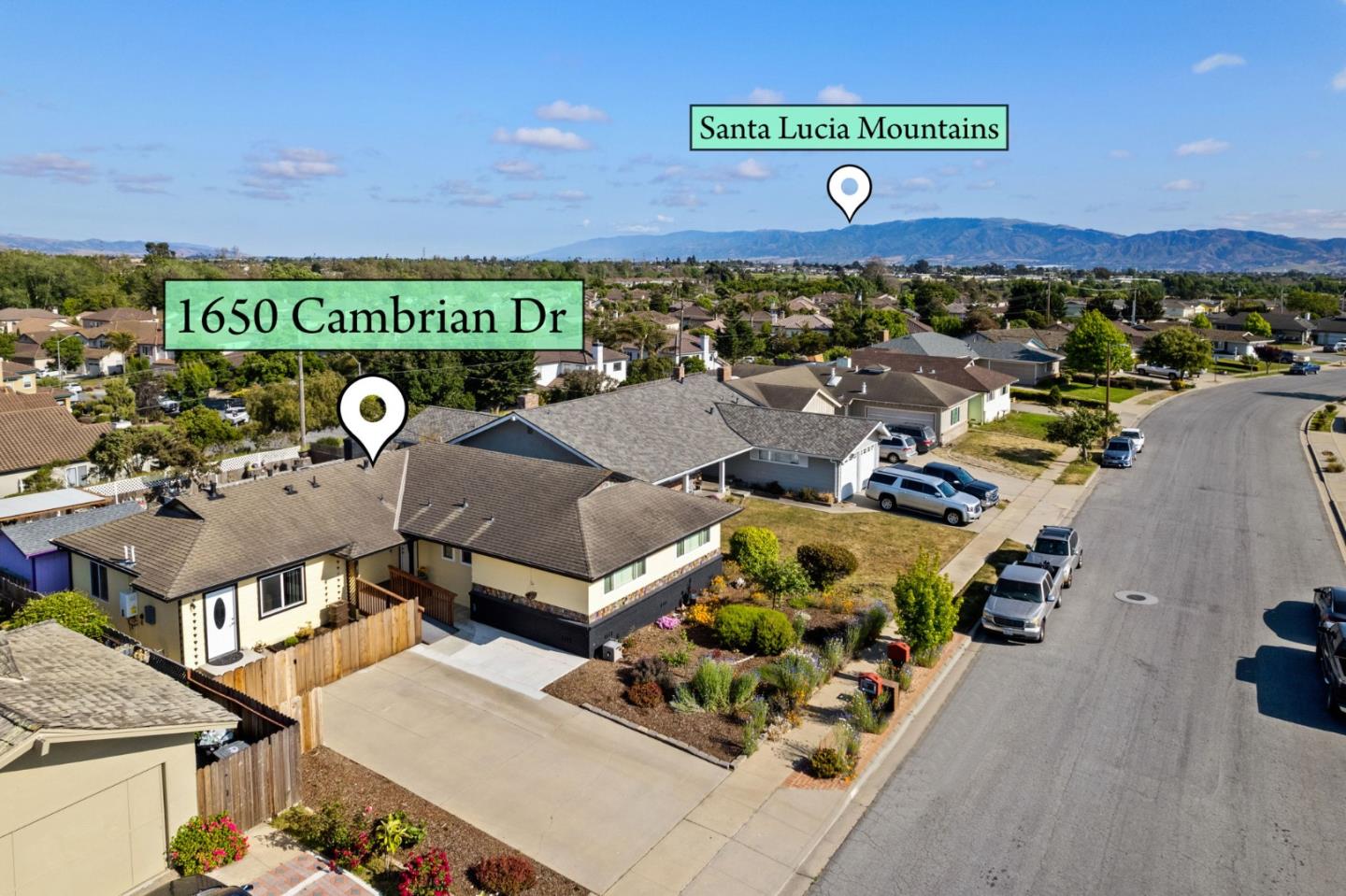 1650 Cambrian Drive Salinas, CA 93906 - Photo 11 of 48 an aerial view of a