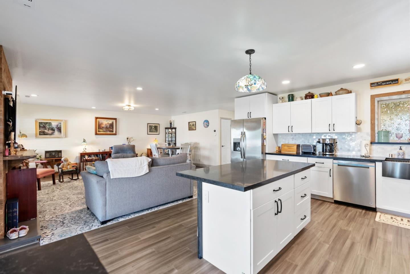 1650 Cambrian Drive Salinas, CA 93906 - Photo 17 of 48 a large white kitchen with lots of counter top space a sink and appliances