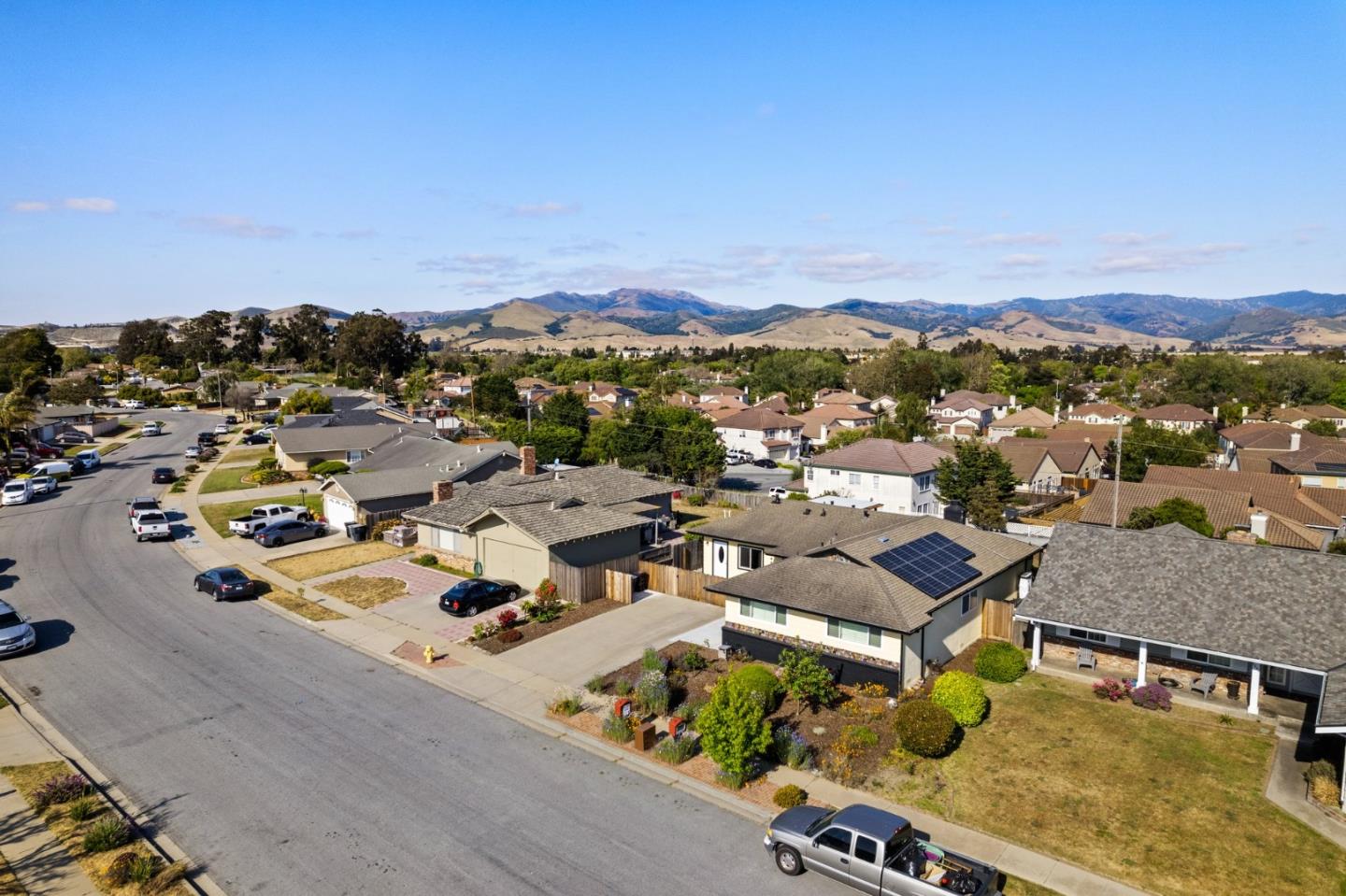 1650 Cambrian Drive Salinas, CA 93906 - Photo 45 of 48 an aerial view of a house with a ocean view