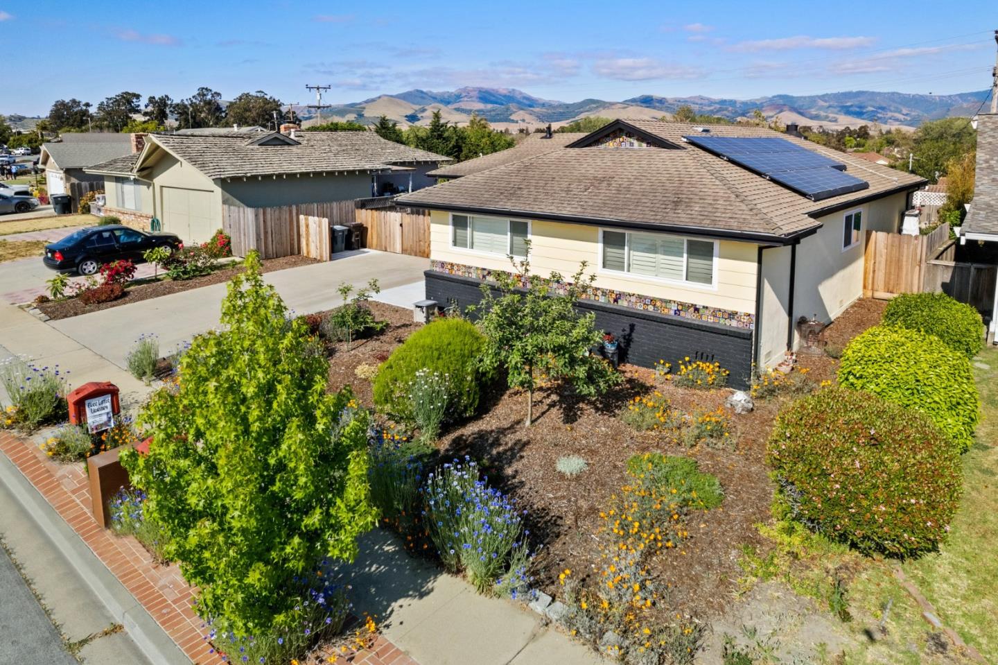1650 Cambrian Drive Salinas, CA 93906 - Photo 5 of 48 an aerial view of a house with a garden