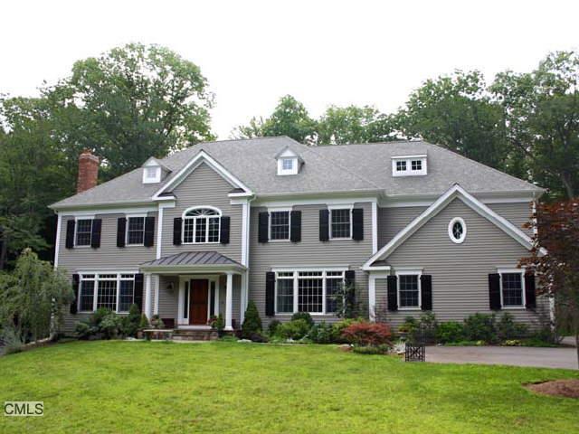 178 Old Branchville Road Ridgefield, CT 06877 - Photo 1 of 1 a aerial view of a house next to a yard