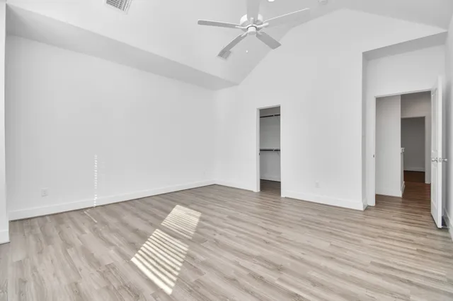 a view of hallway with stairs