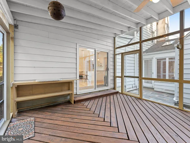 a view of front door