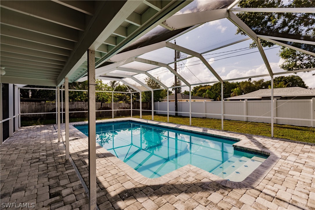1623 Coronado Road Fort Myers, FL 33901 - Photo 17 of 24 a view of a swimming pool with a patio