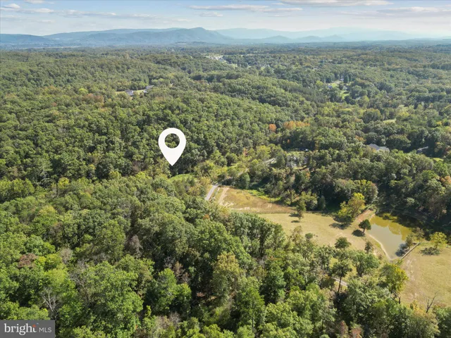 a view of a city with an outdoor space