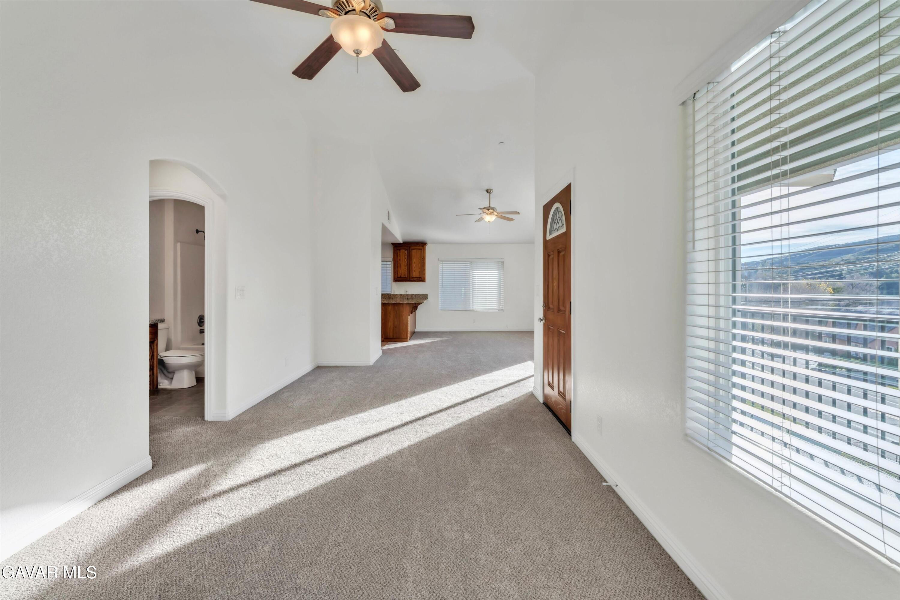 17819 Elizabeth Lake Road Lake Hughes, CA 93532 - Photo 16 of 28 a view of entryway and hall with wooden floor