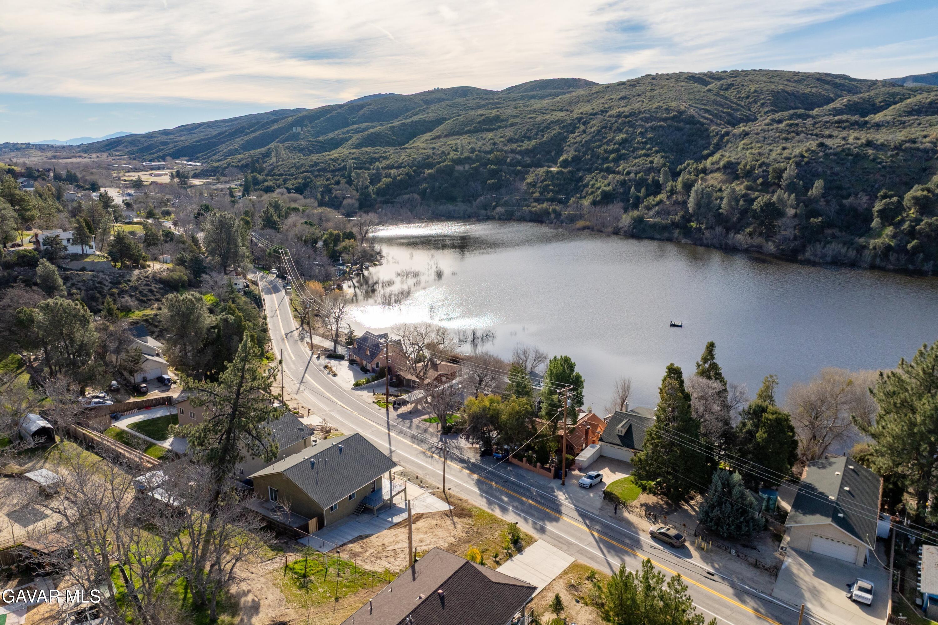 17819 Elizabeth Lake Road Lake Hughes, CA 93532 - Photo 7 of 28 an aerial view of house with mountain view