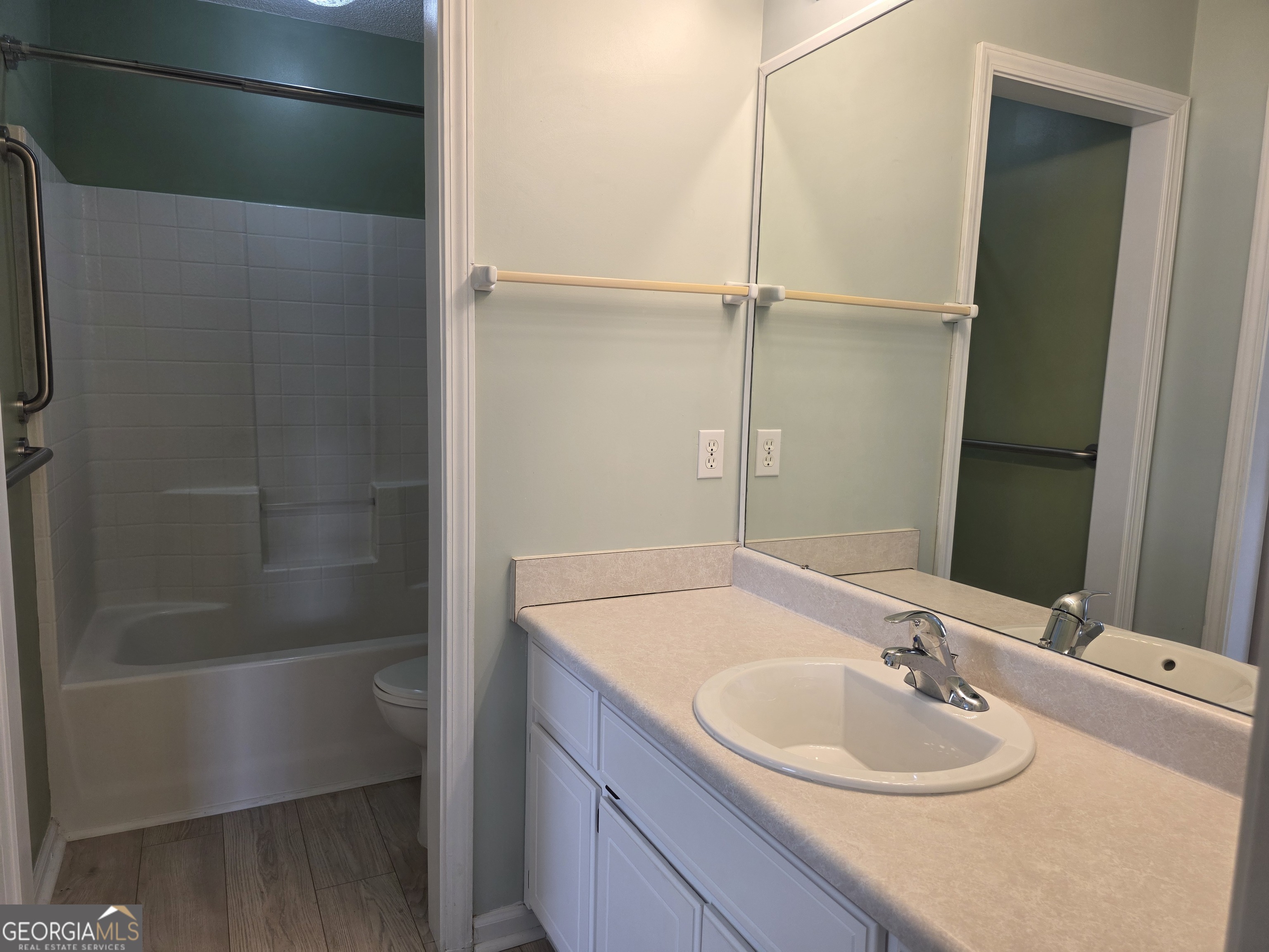 136 Towne Park Drive West Rincon, GA 31326 - Photo 20 of 24 a bathroom with a sink and a mirror