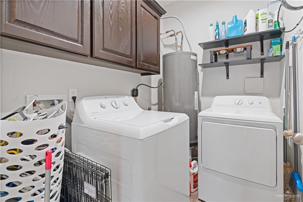 3020 South K Center Street, Unit 2 McAllen, TX 78503 - Photo 10 of 12 a utility room with dryer and washer