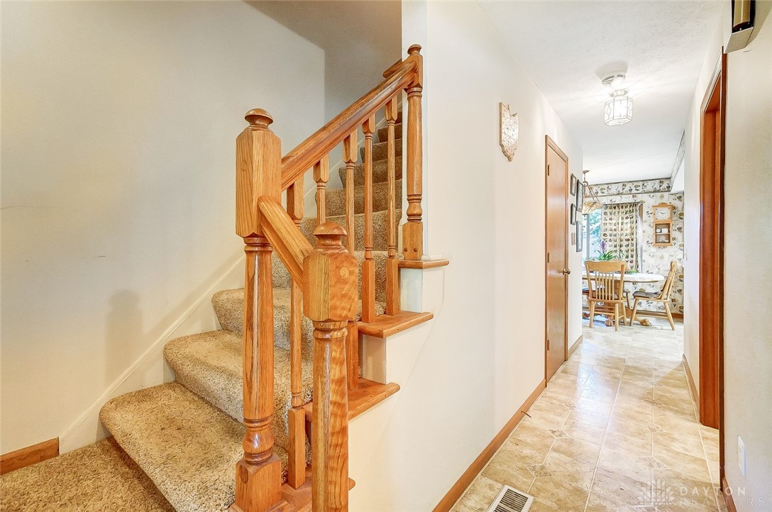 Stairway to your left