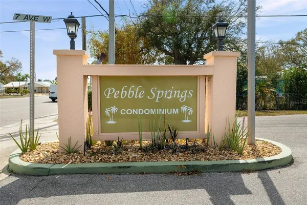 a sign on the side of a building