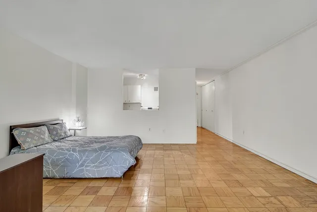 a living room with a couch and a coffee table