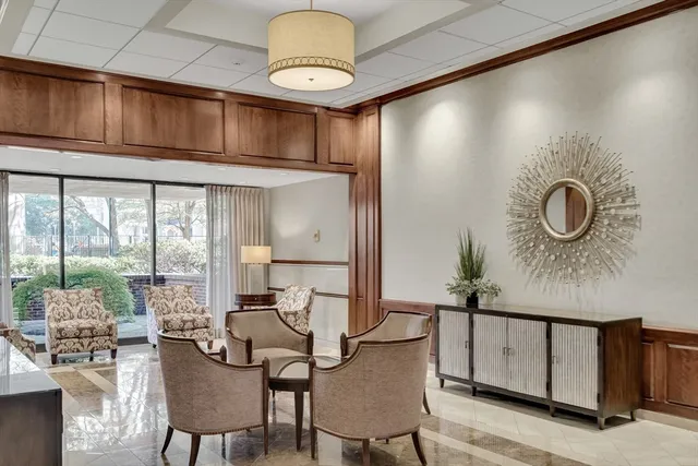 a view of a livingroom with furniture