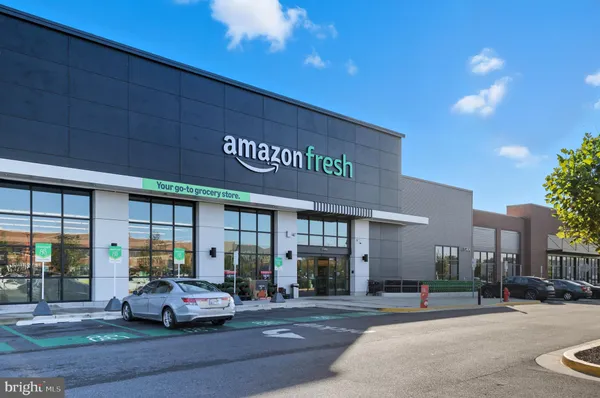 a car parked in front of building