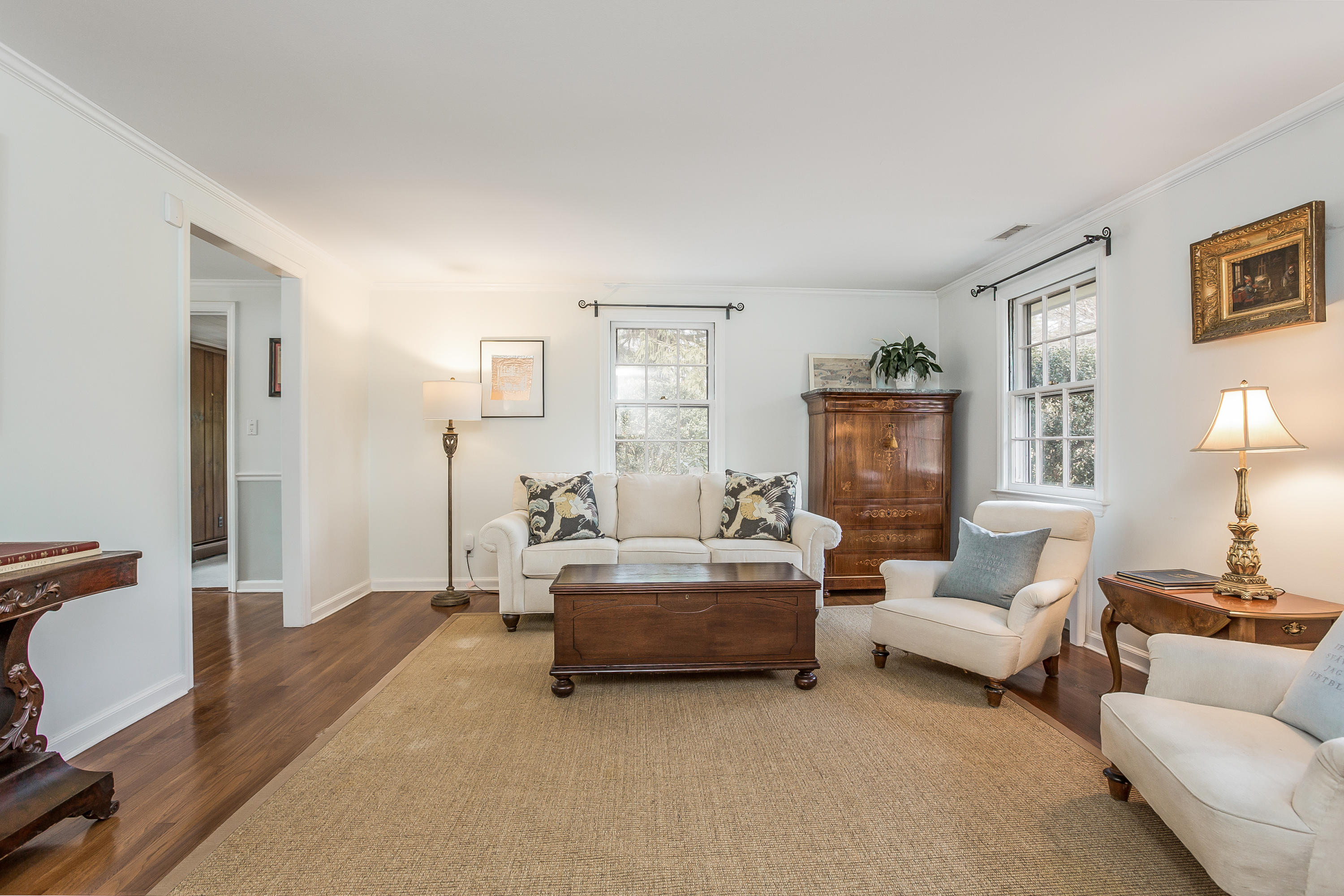 2 Great Hill Road Darien, CT 06820 - Photo 6 of 34 a living room with furniture and a window