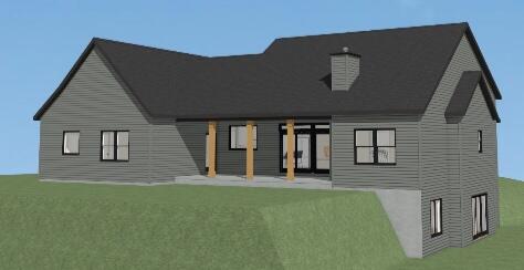 8673 Cannonsburg Road Northeast Ada, MI 49301 - Photo 2 of 5 rear elevation