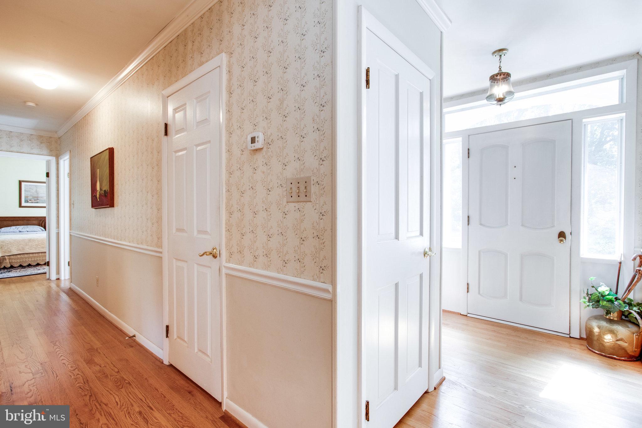 Gleaming hardwood floors throughout the main level