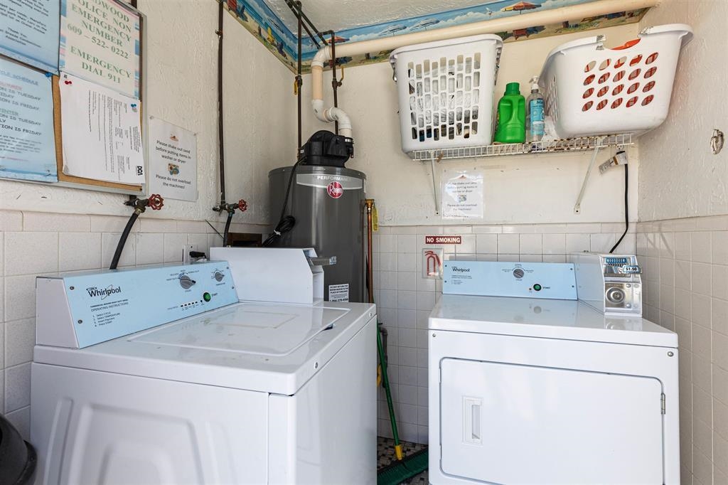 310 East Hand, Unit 4 Wildwood, NJ 08260 - Photo 13 of 17 a utility room with dryer and washer