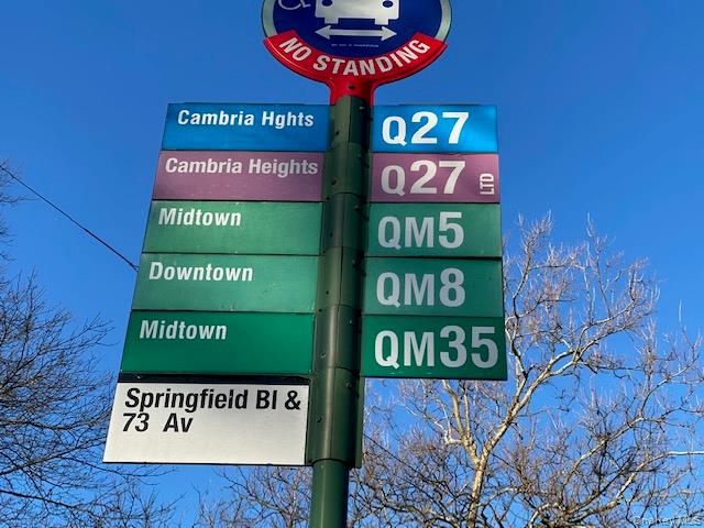 218-07 73rd Avenue, Unit UPPR Queens, NY 11364 - Photo 21 of 23 a sign on the wall of a building