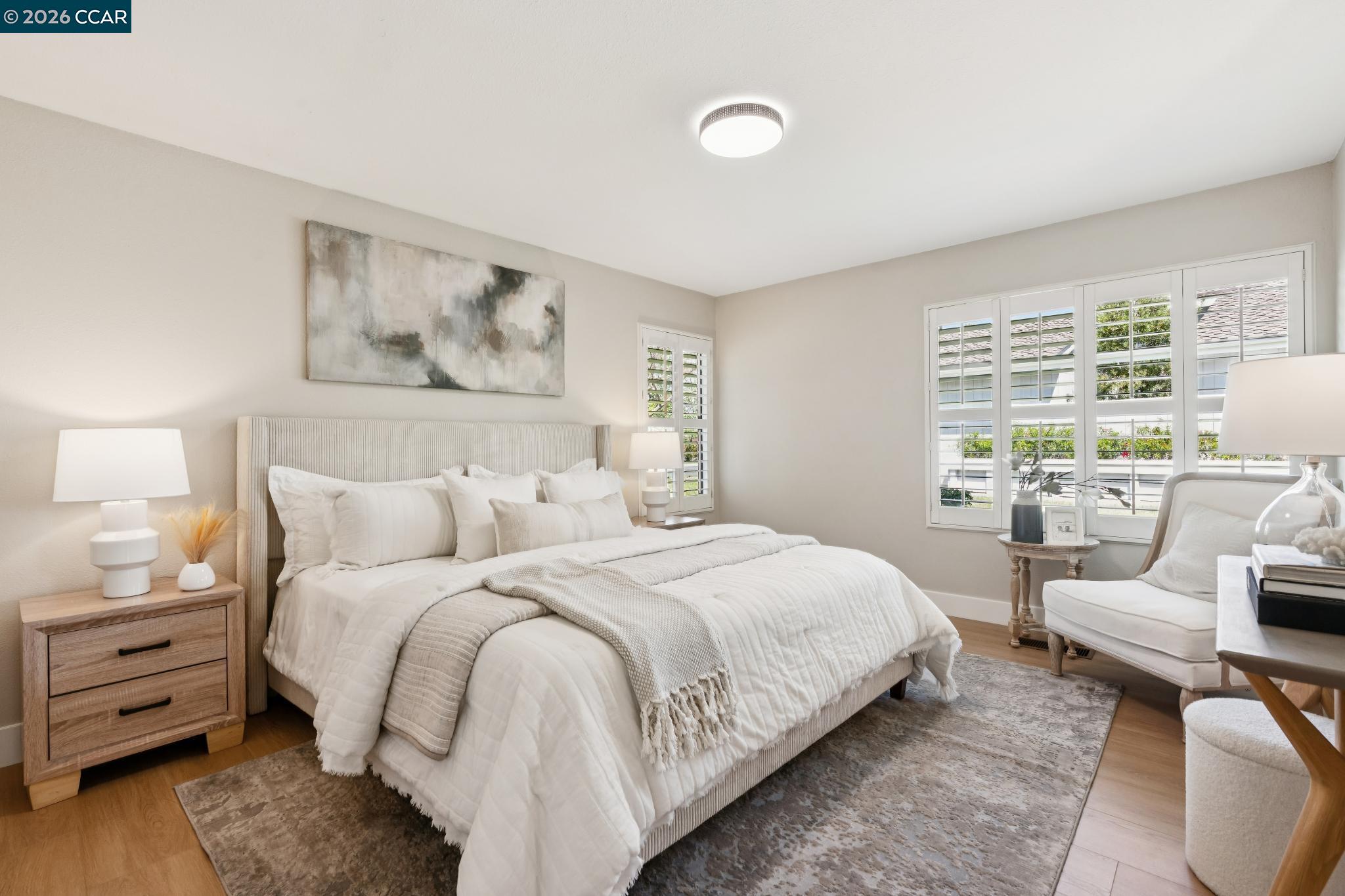 1864 St George Road Danville, CA 94526 - Photo 21 of 39 a bedroom with a bed and a couch