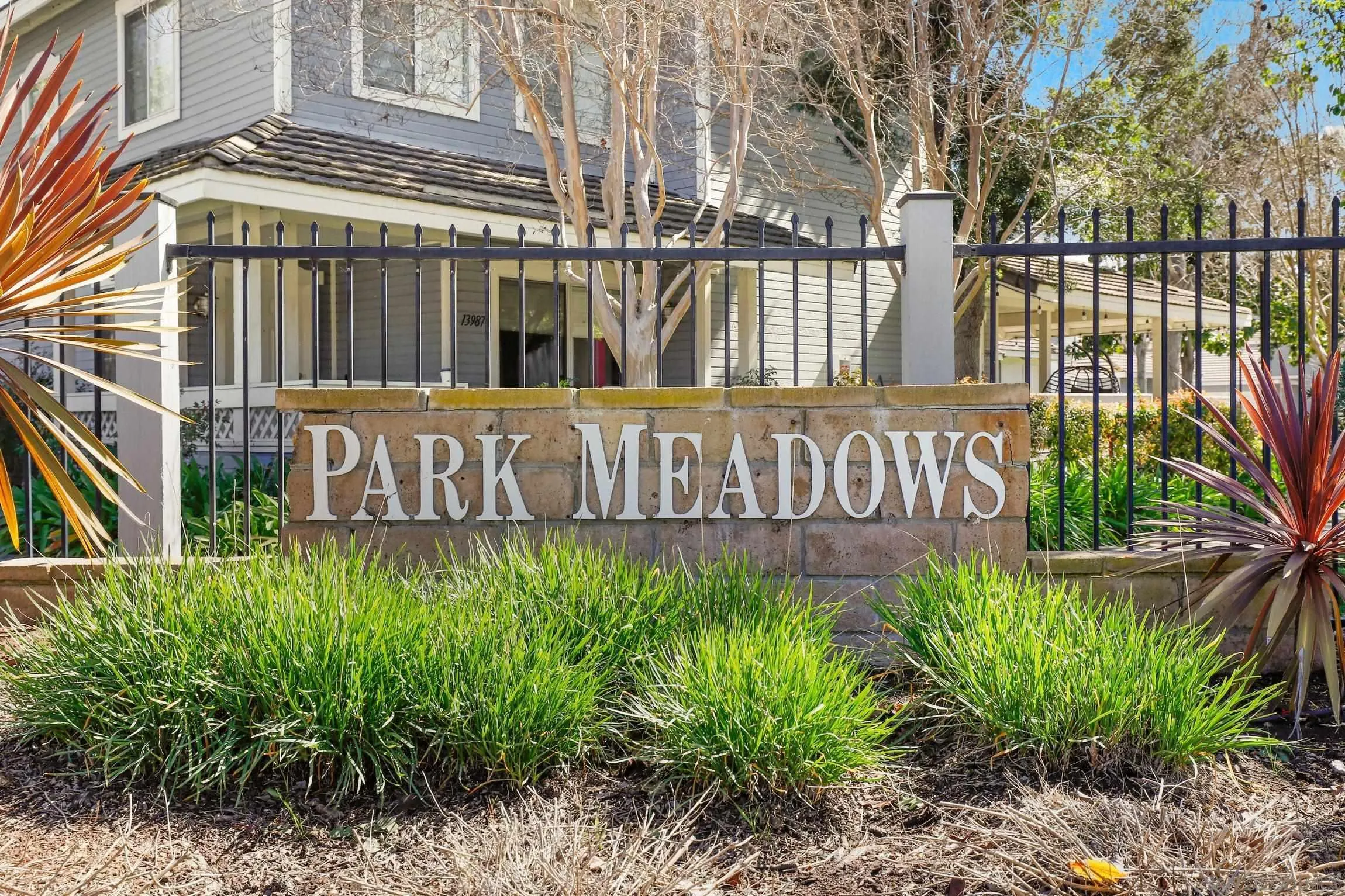 13957 Midland Road Poway, CA 92064 - Photo 20 of 26 a view of outdoor space with garden and tall trees
