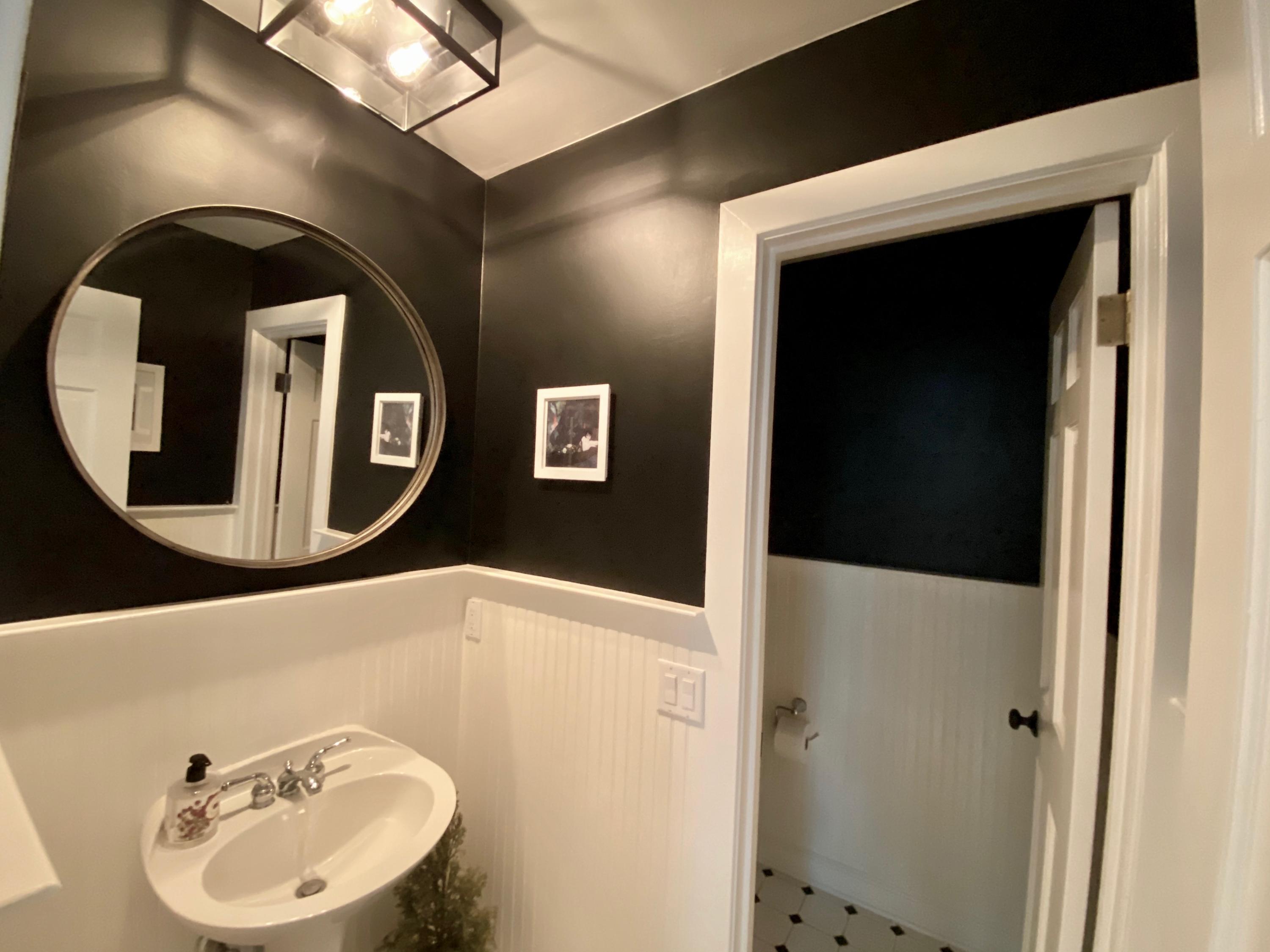 19 Clapboard Hill Road New Canaan, CT 06840 - Photo 10 of 30 a bathroom with a sink and a mirror